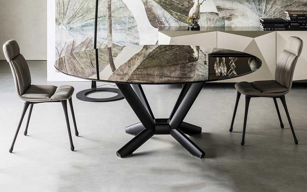 Planer Round Table by Cattelan Italia at Lime Modern Living